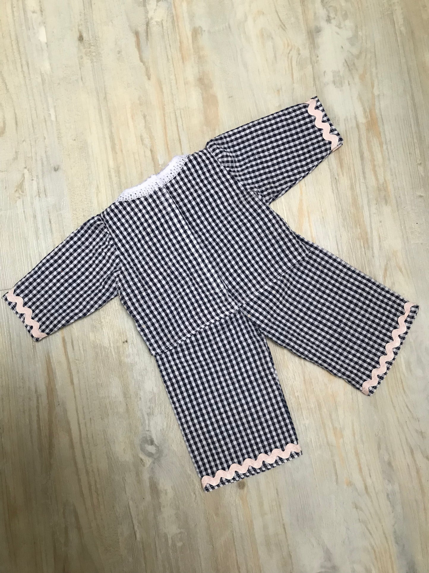 Dolls Gingham Pyjamas