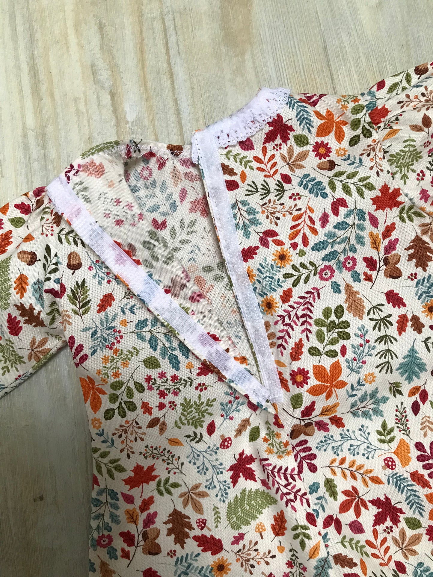 Dolls Dress and Apron Set