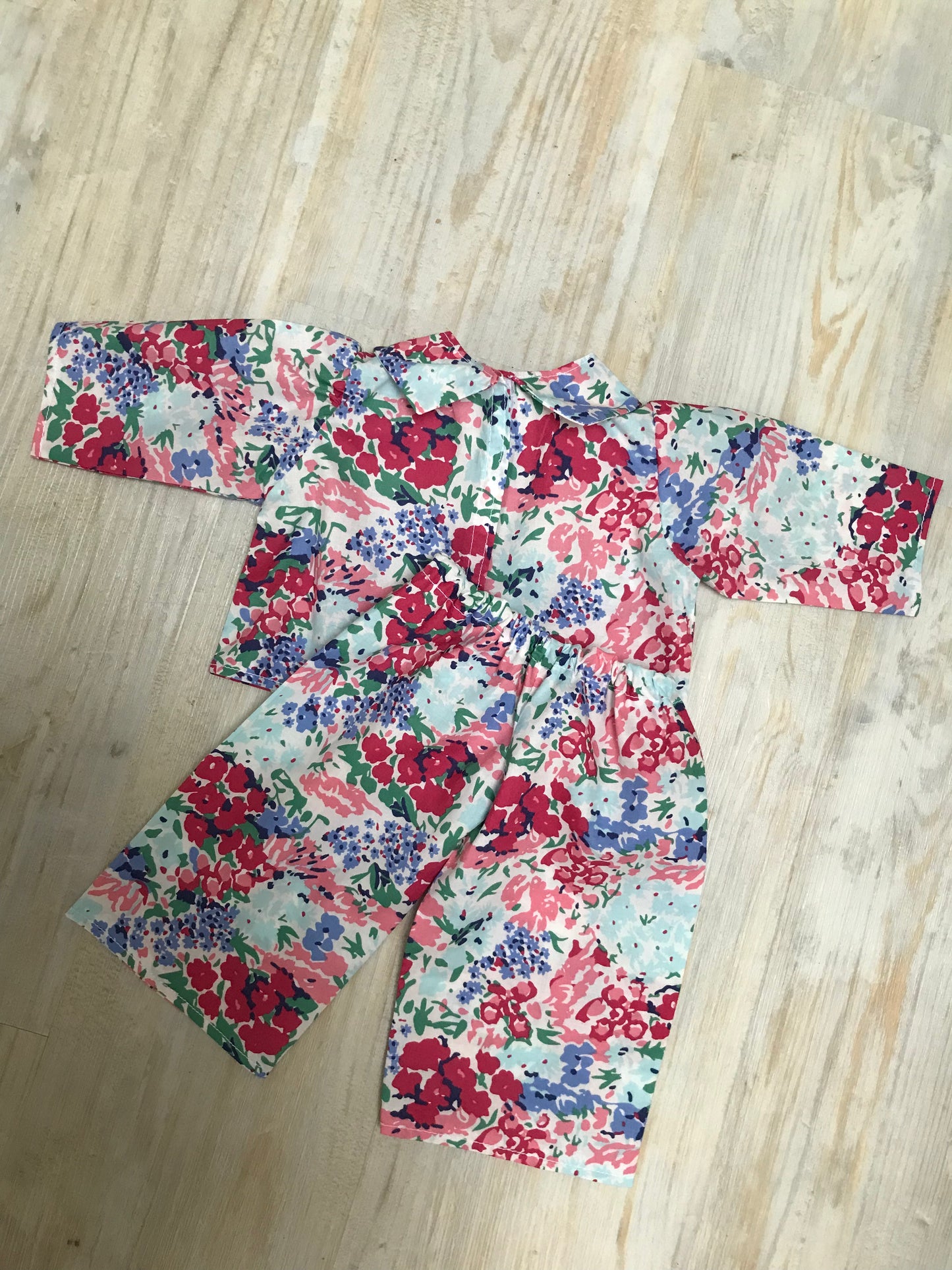 Dolls Floral Pyjamas