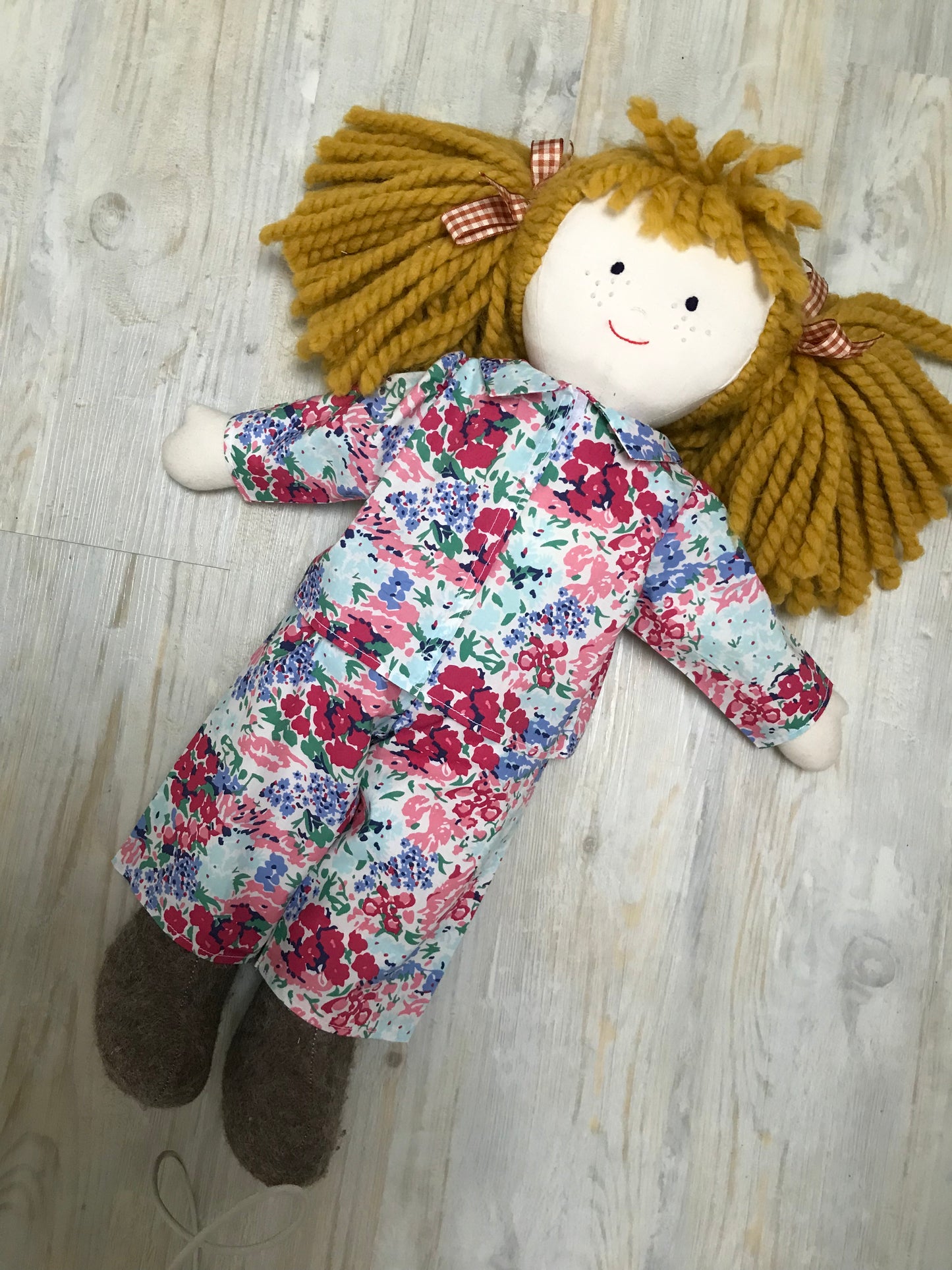 Dolls Floral Pyjamas