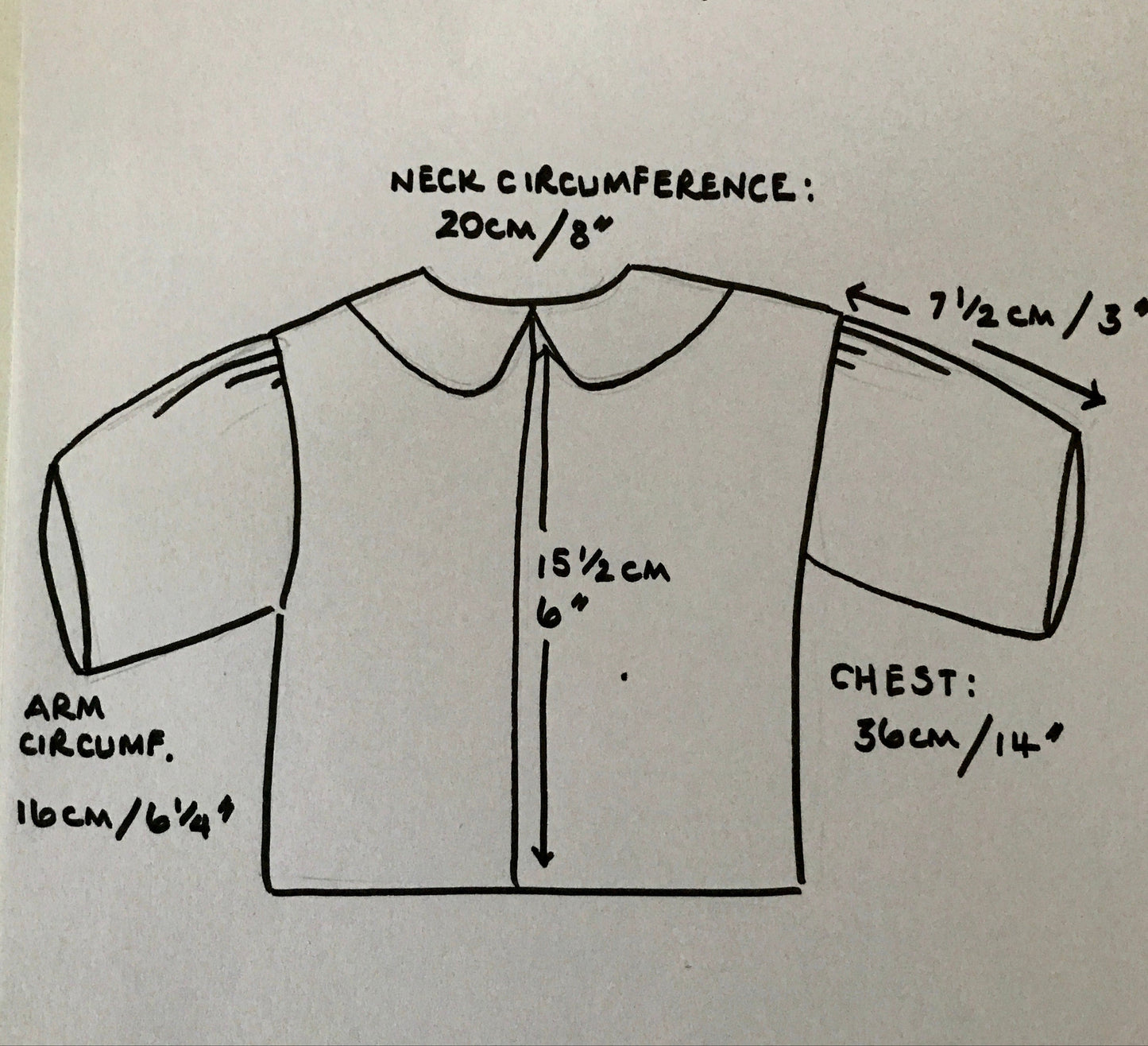 Dolls Skirt and Blouse Set