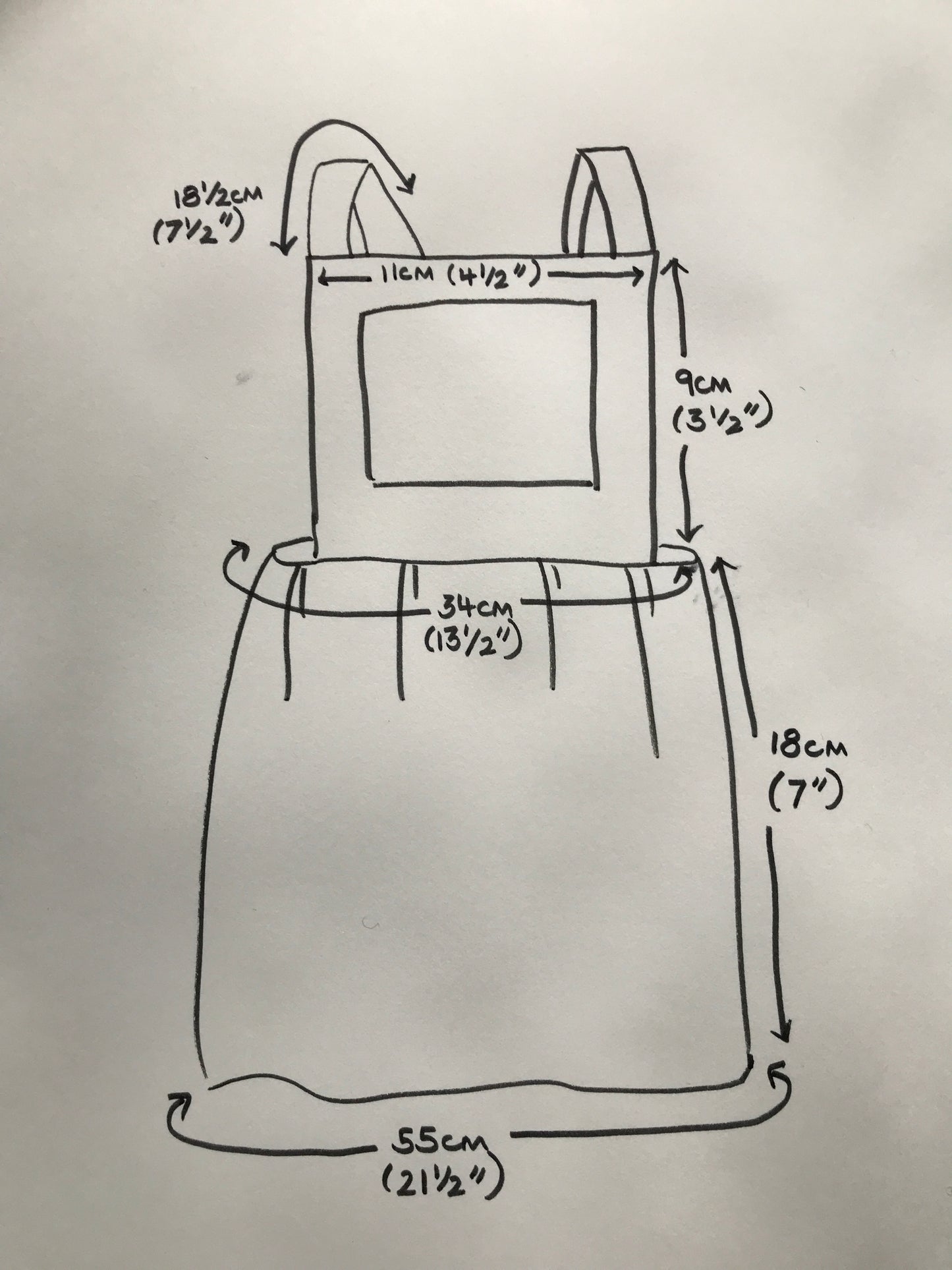 Doll Clothes, Bibbed Skirt and Blouse Set