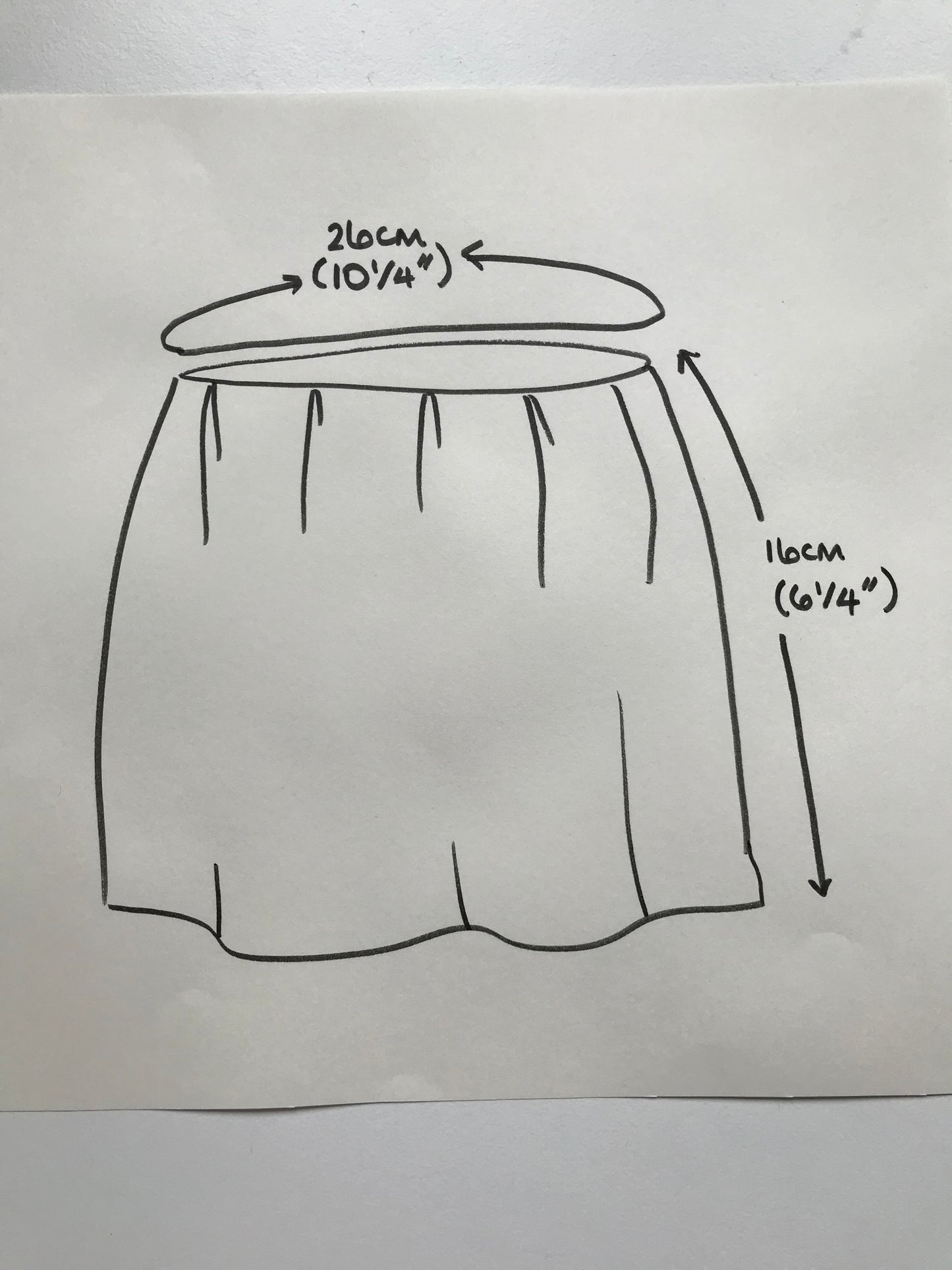 Doll Clothes Skirt and Jumper