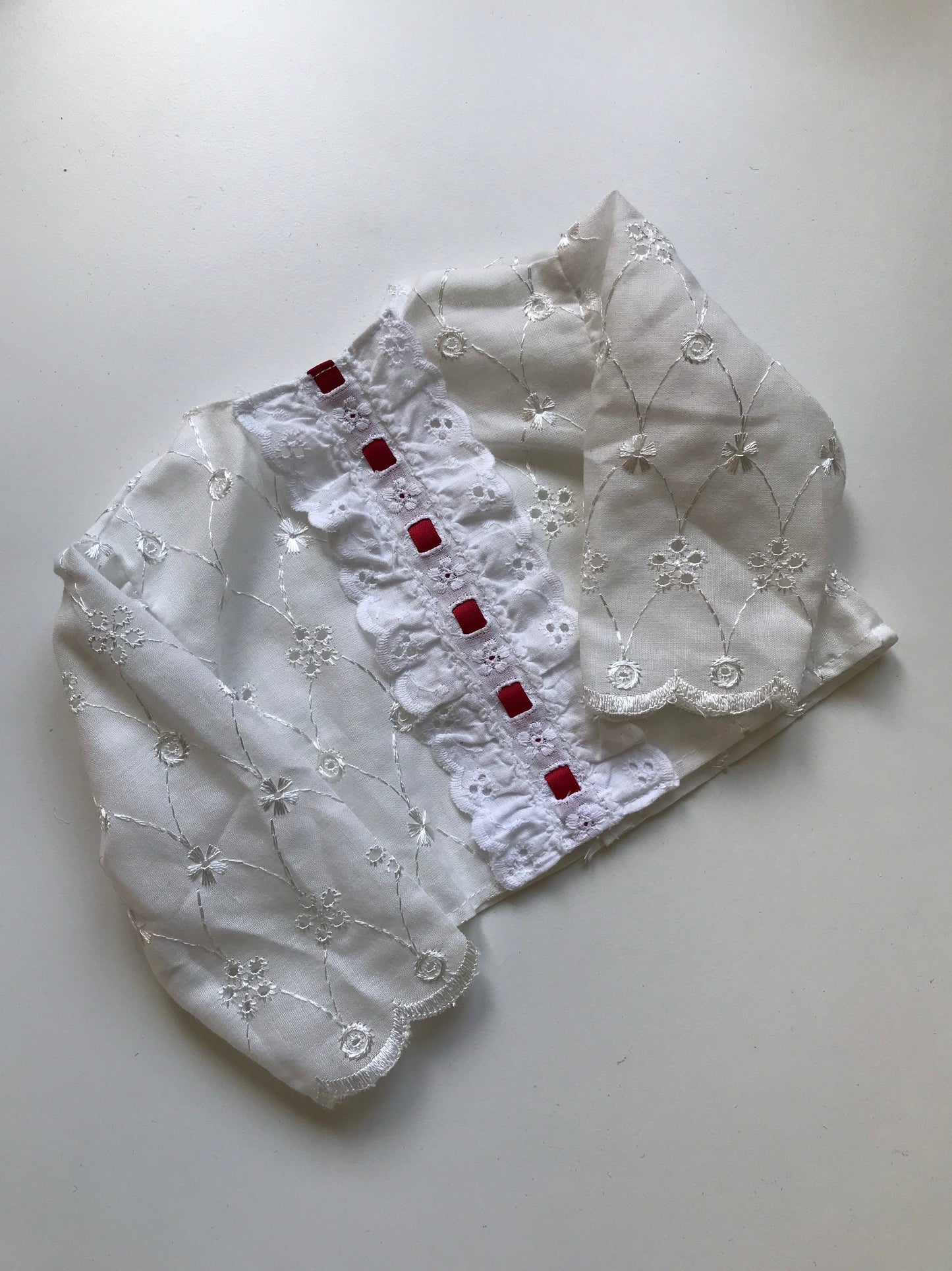 Doll Clothes Scottish Tartan Kilt and Cotton Blouse